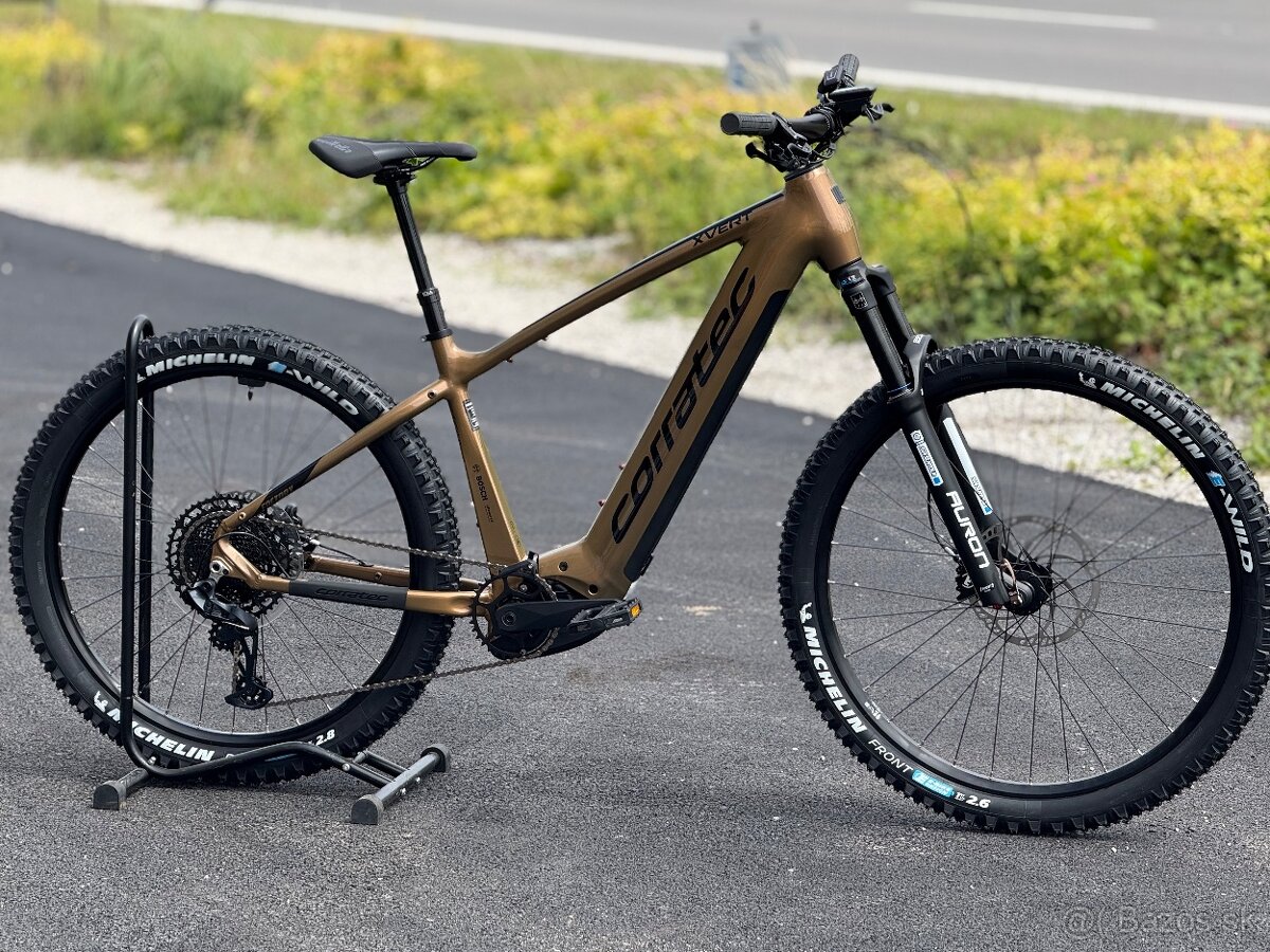 Nový elektrobicykel Corratec E-Power X-Vert FACTORY
