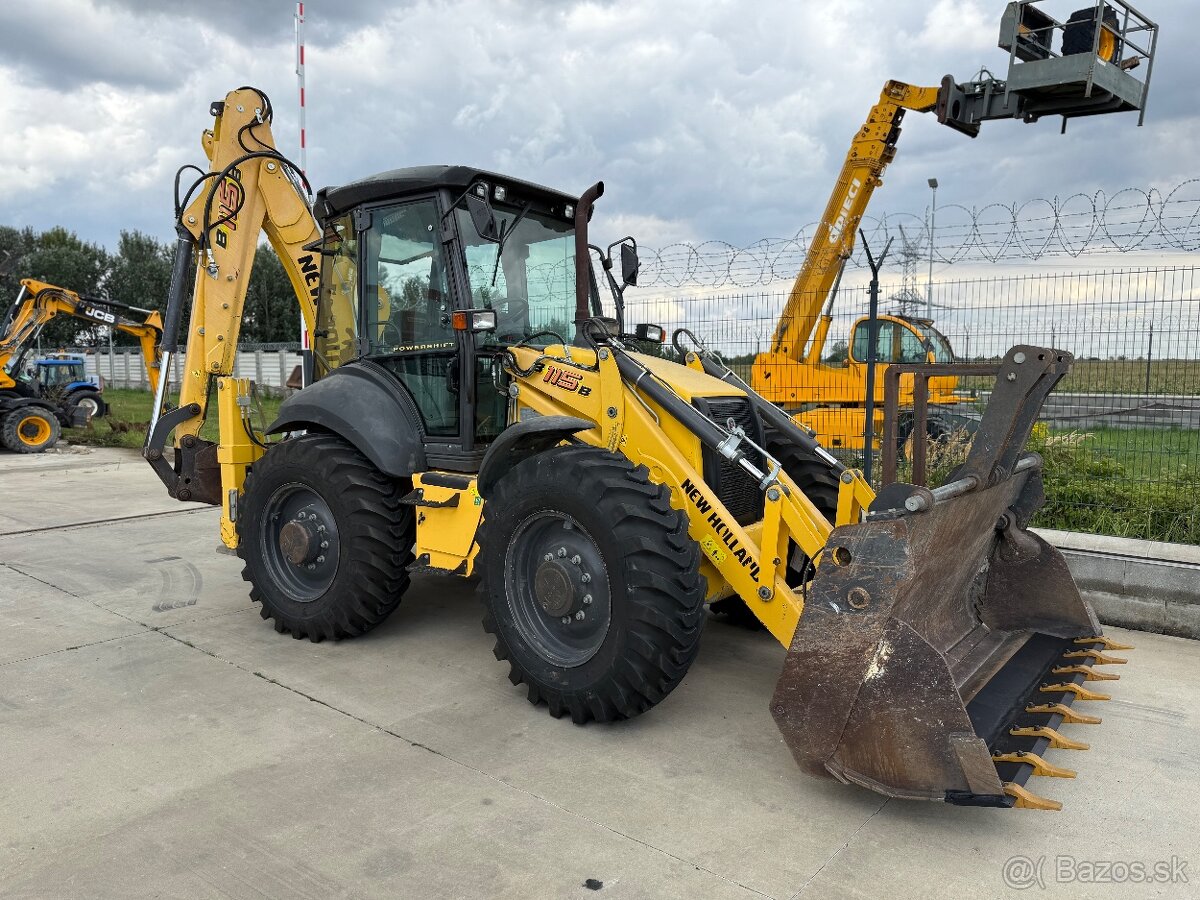 New holland B115 / 2022 , 2000 hodin trakotr bager