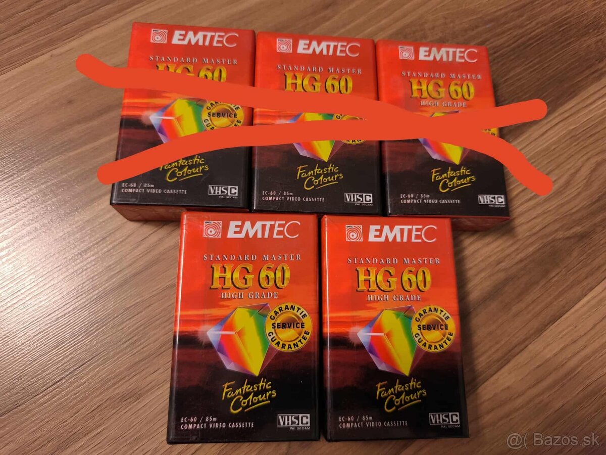 Kazeta  VHS-C HG-60