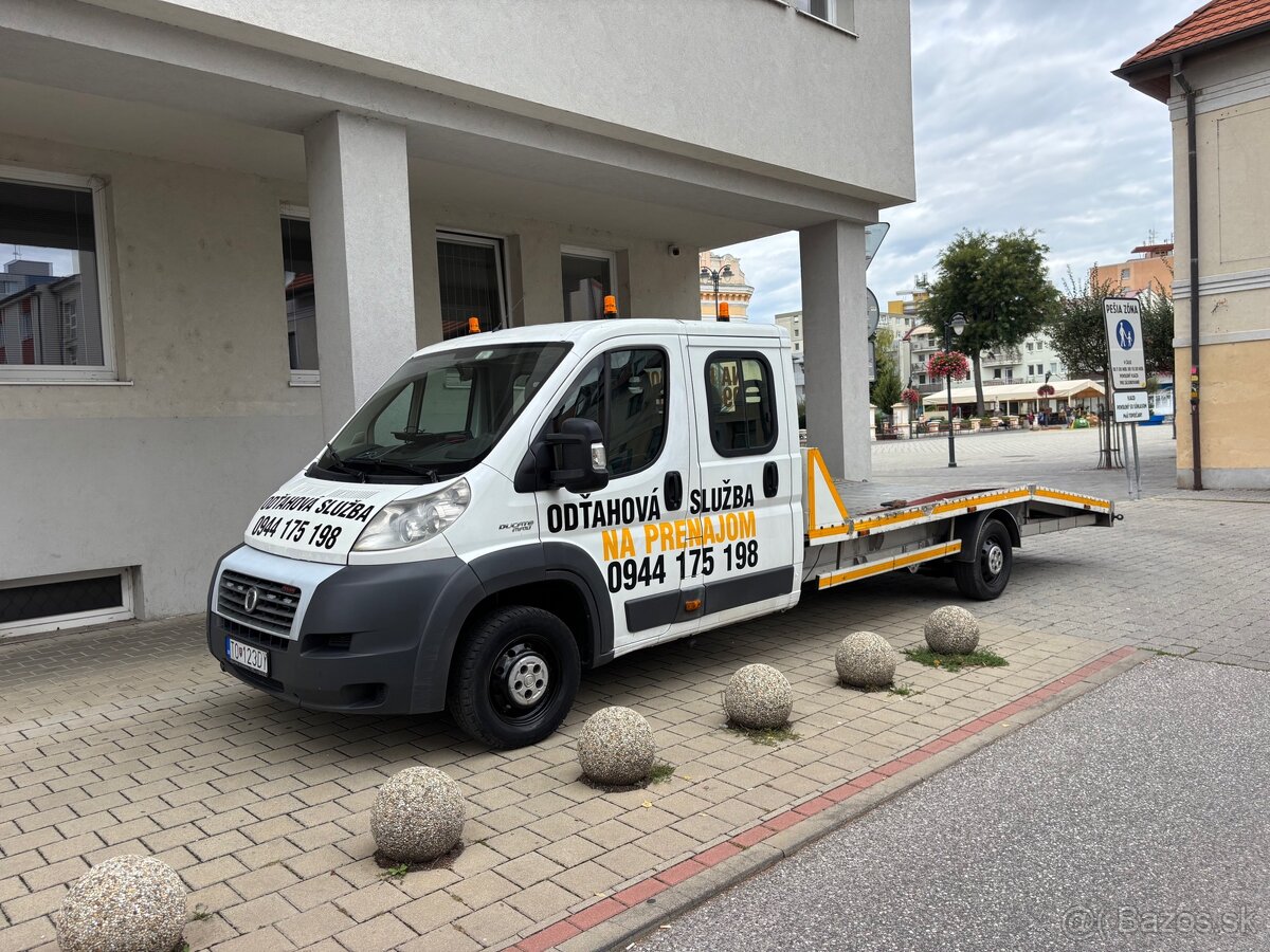 Odtahovka Fiat Ducato 3.0 180HP