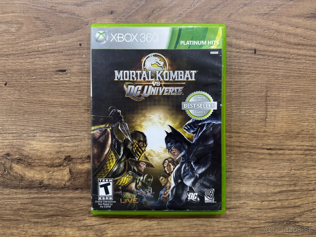 Hra XBOX 360 - Mortal Kombat vs DC Universe