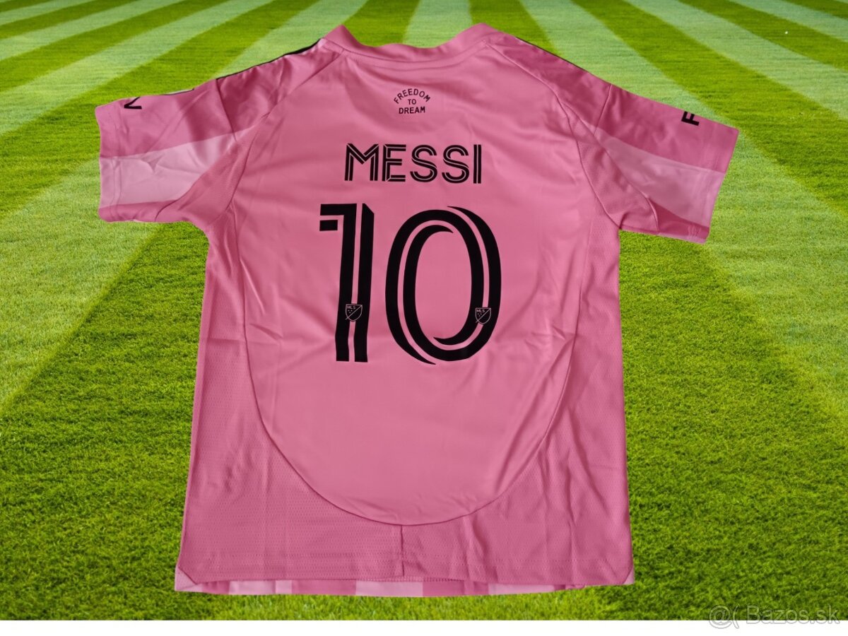 futbalový dres Messi Miami pink 25/26