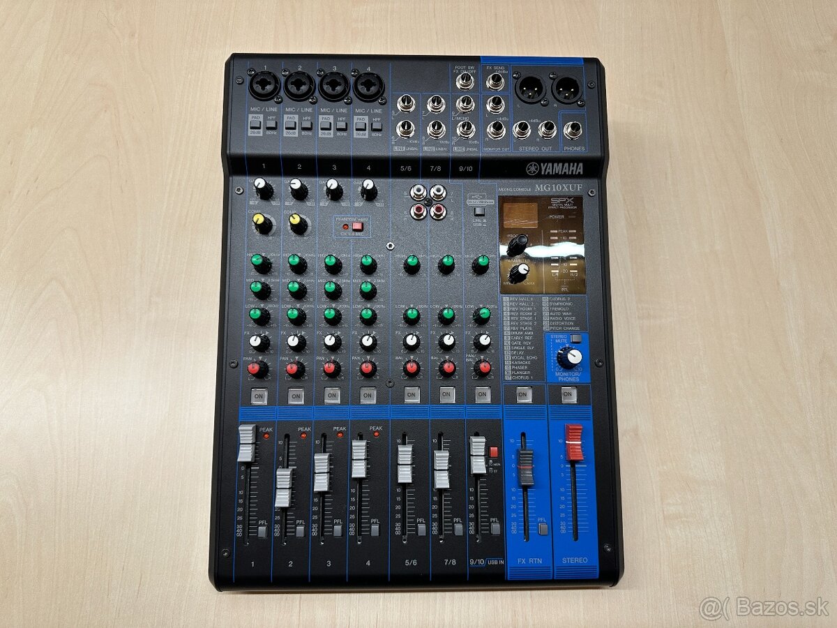 Yamaha MG10XUF Analógový mixpult