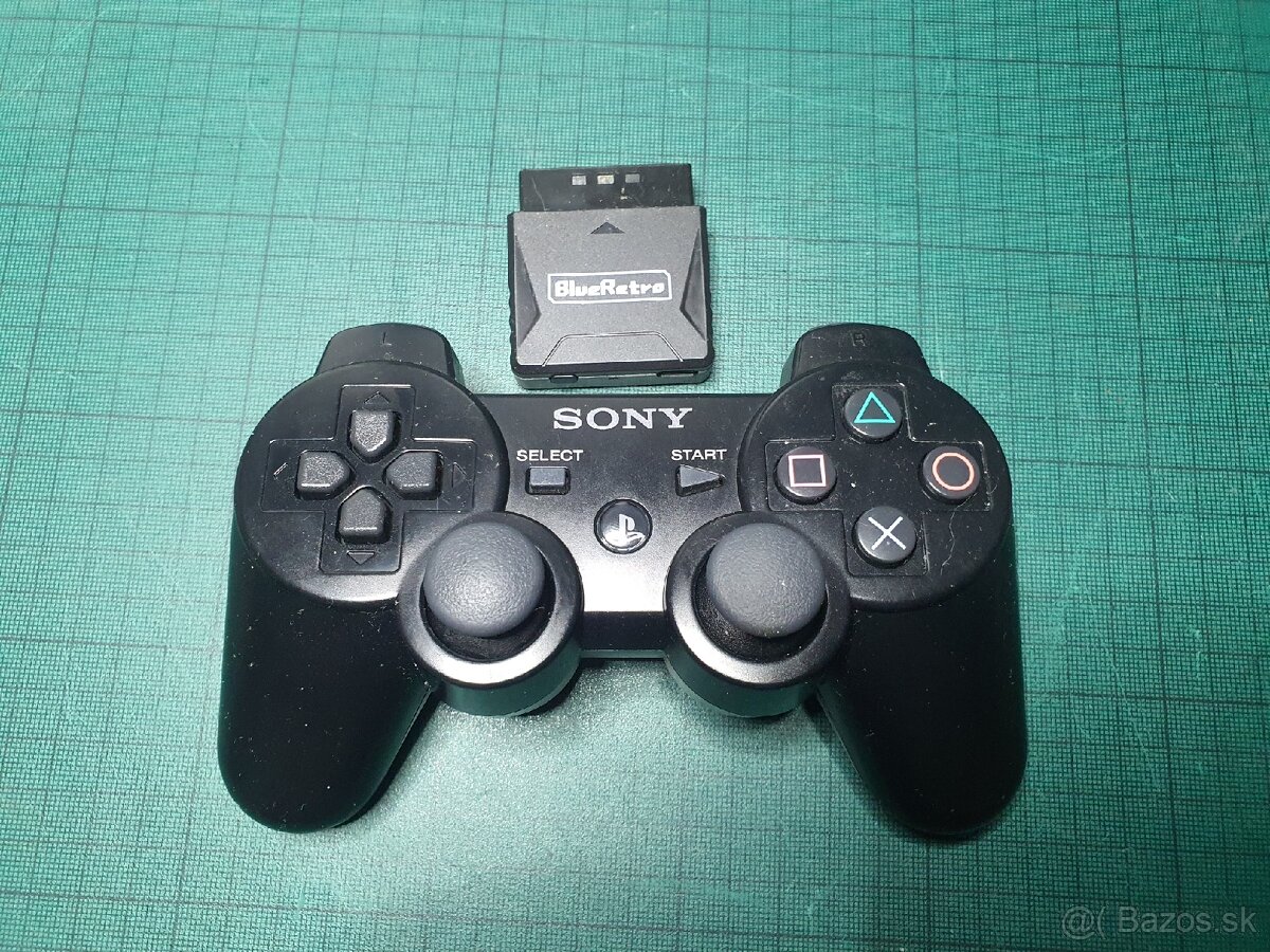 Set PS3 Ovládač +Bluetooth adaptér PS1/PS2