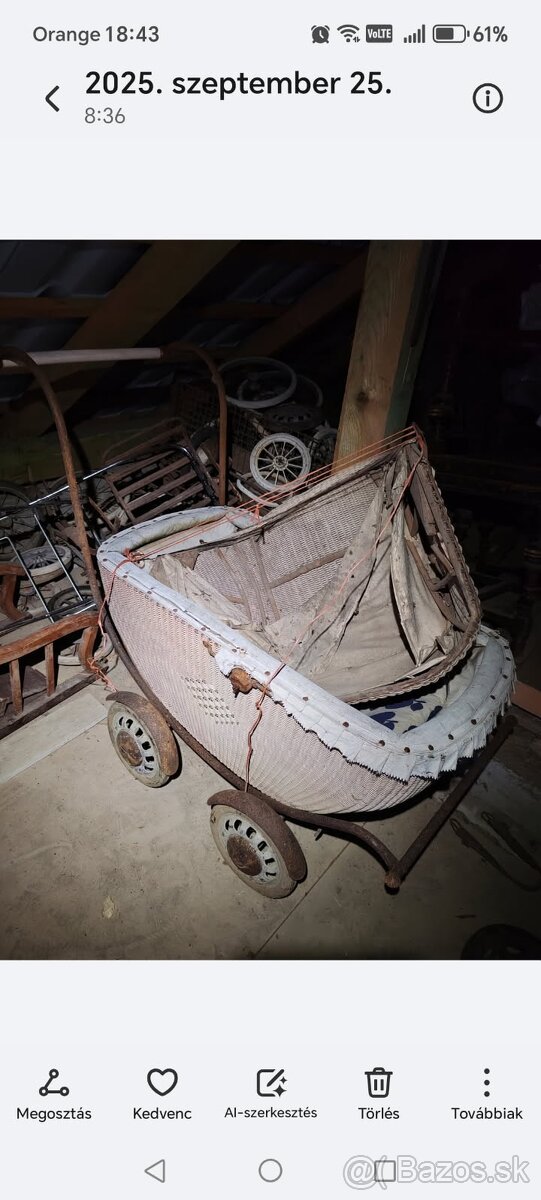 Kočík na renováciu