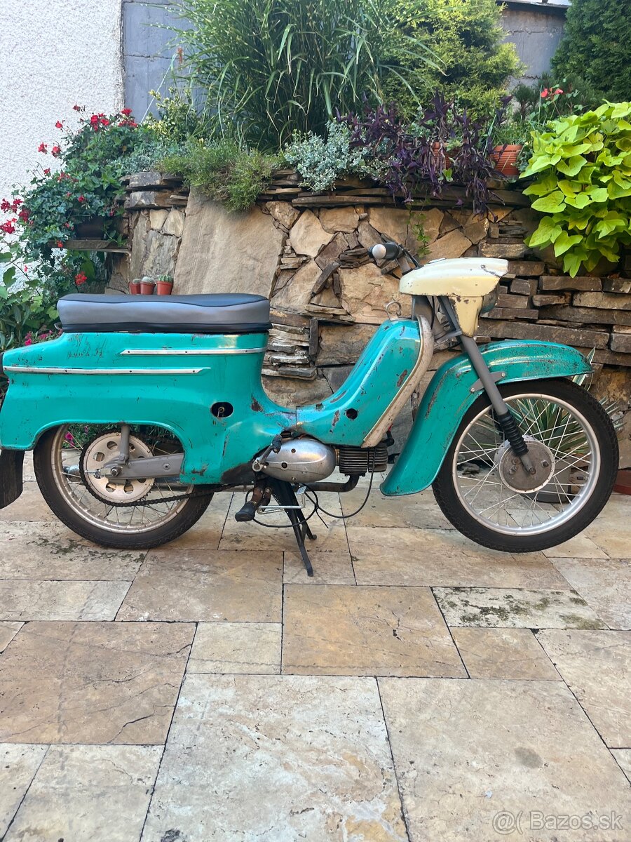 Predám Jawa Pionier 21 – zachovalý veterán v peknom stave