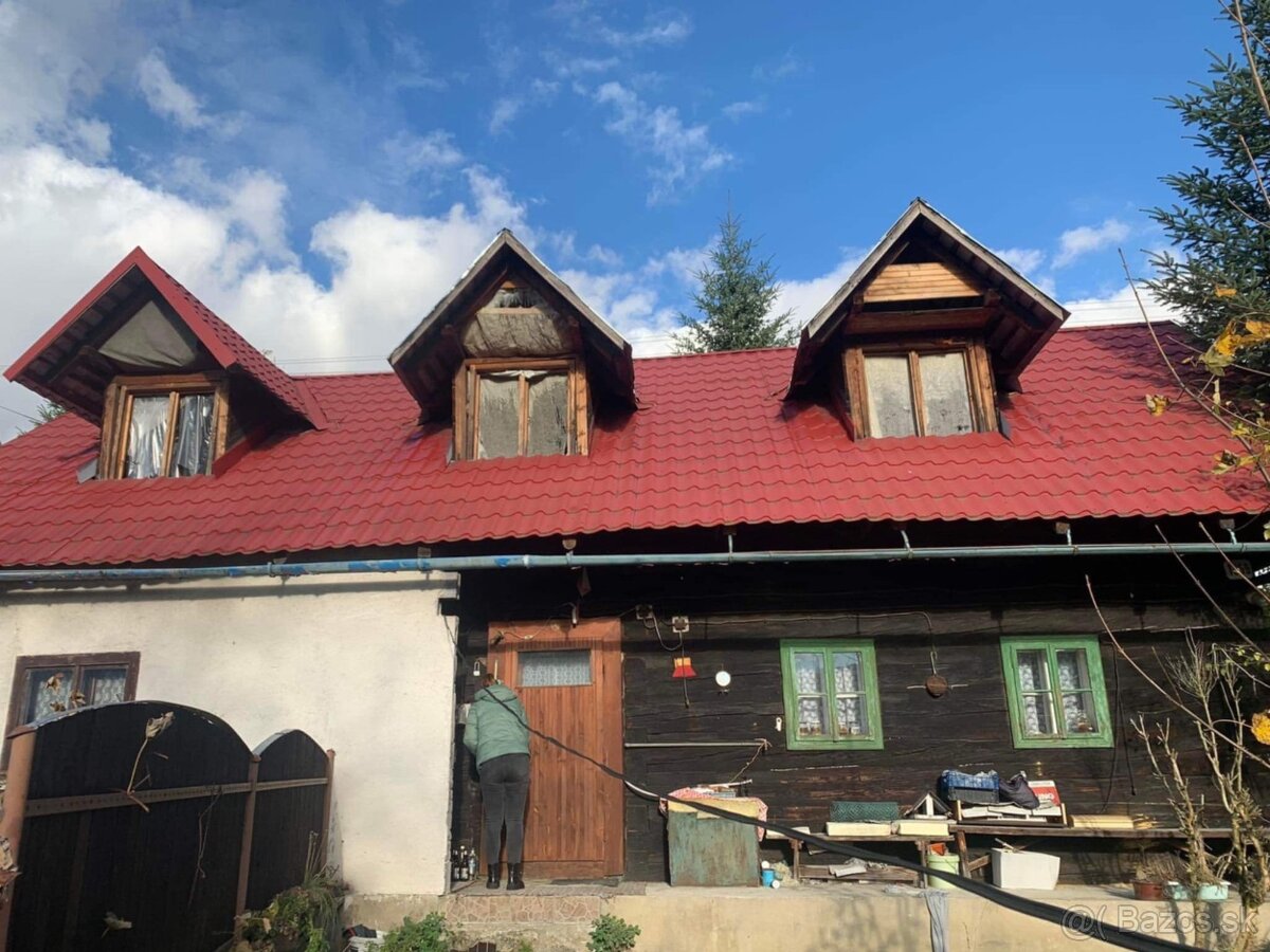 Chalupa , drevenica , pozemok