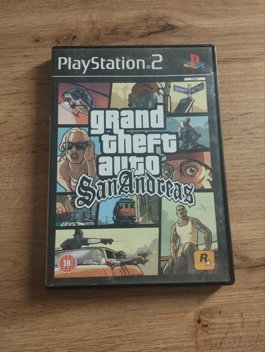 Playstation 2 GTA san andreas