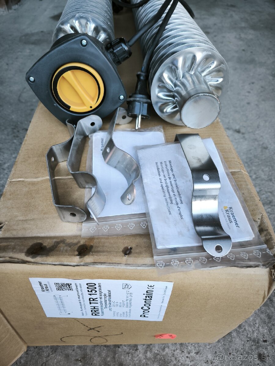 Elektrický ohrievač.