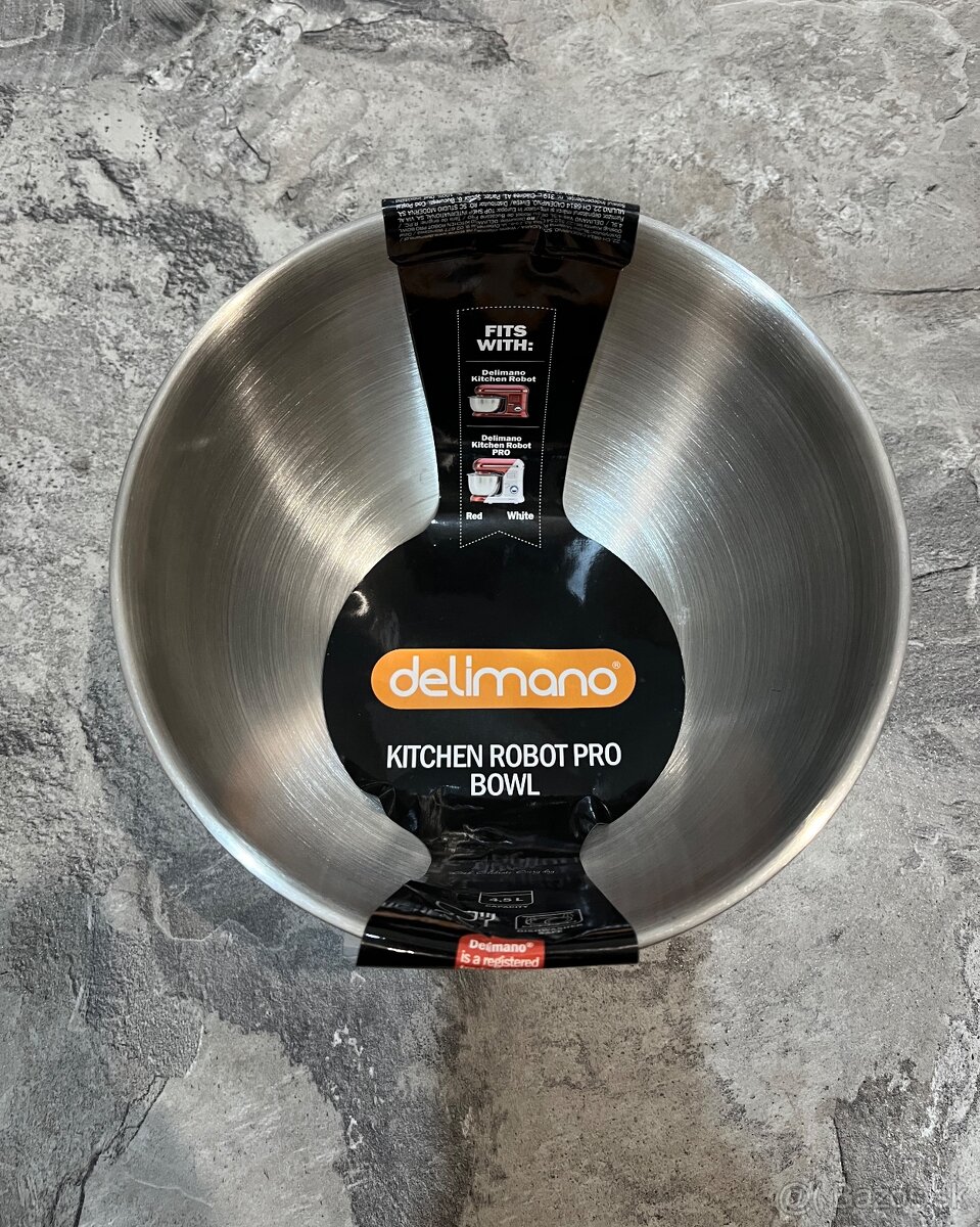 Nová misa Delimano Pro pre kuchynský robot