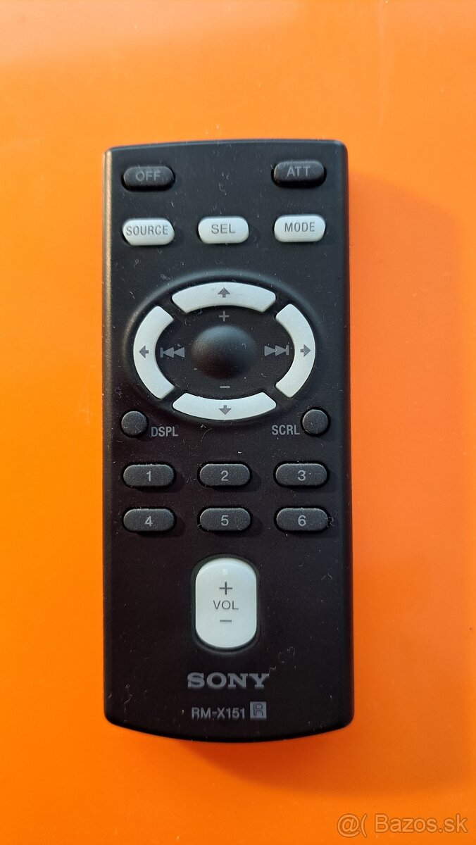 DIALKOVÝ OVLÁDAČ SONY RM-X151
