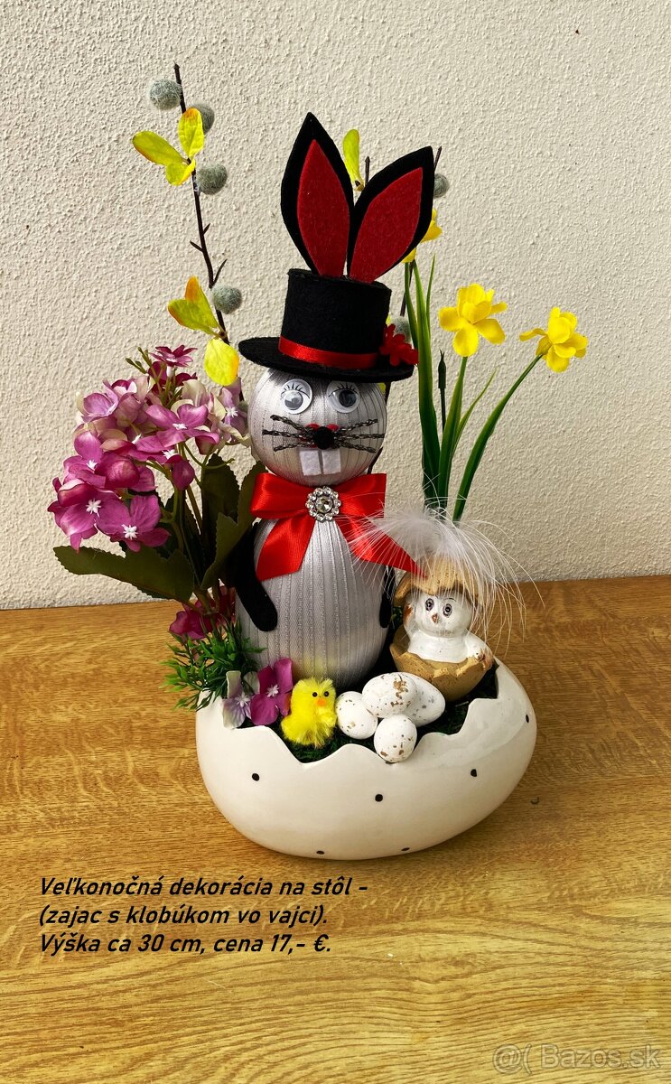 Veľkonočné dekorácie.