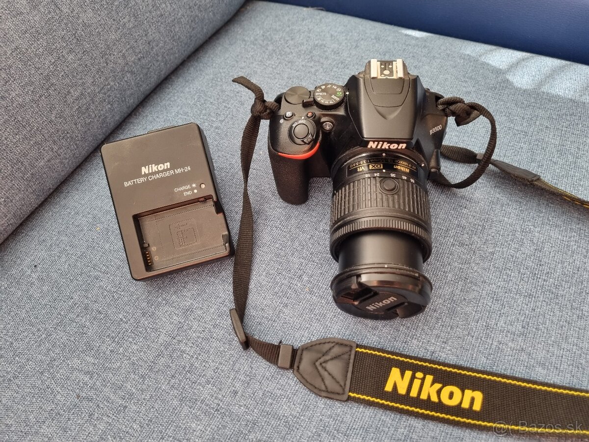 Nikon d3500 + objektív 18-55mm