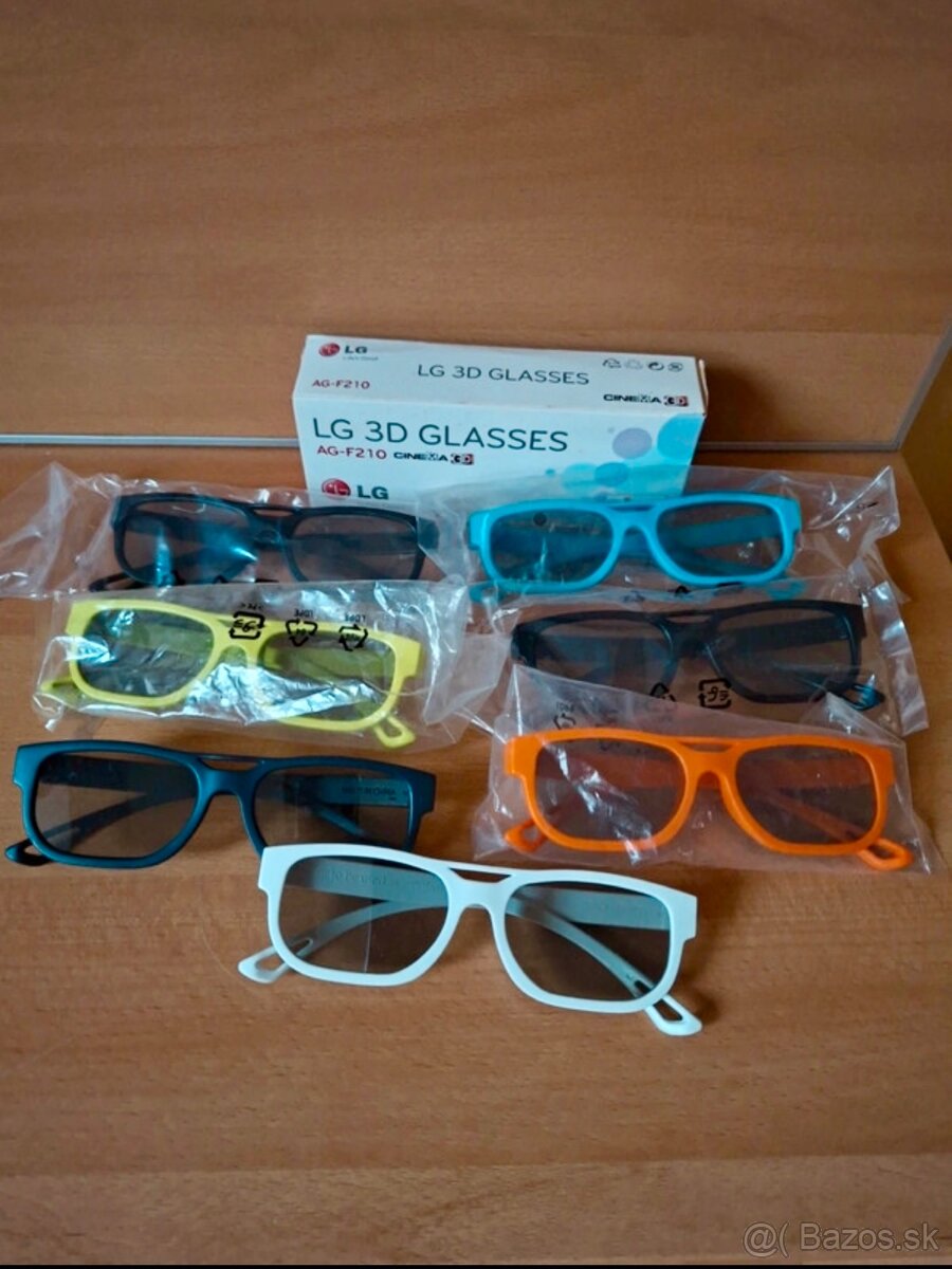 LG 3D okuliare