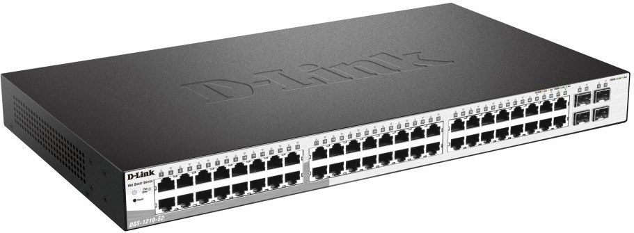 D-Link Switch DGS-1210-52, 48xGE, 4xSFP