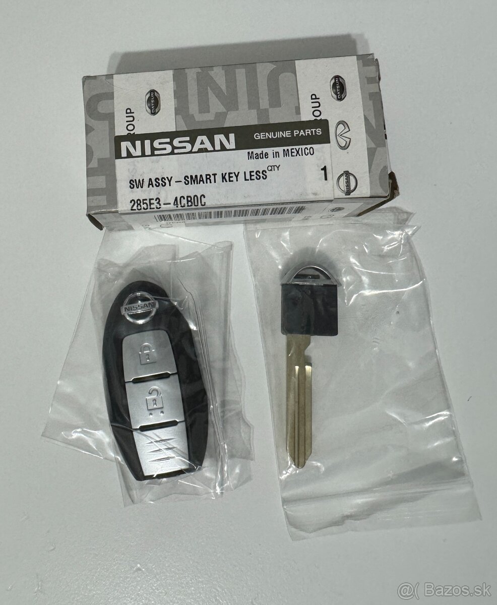 Smart kľúč Nissan X-Trail, Qashqai 2014-2017