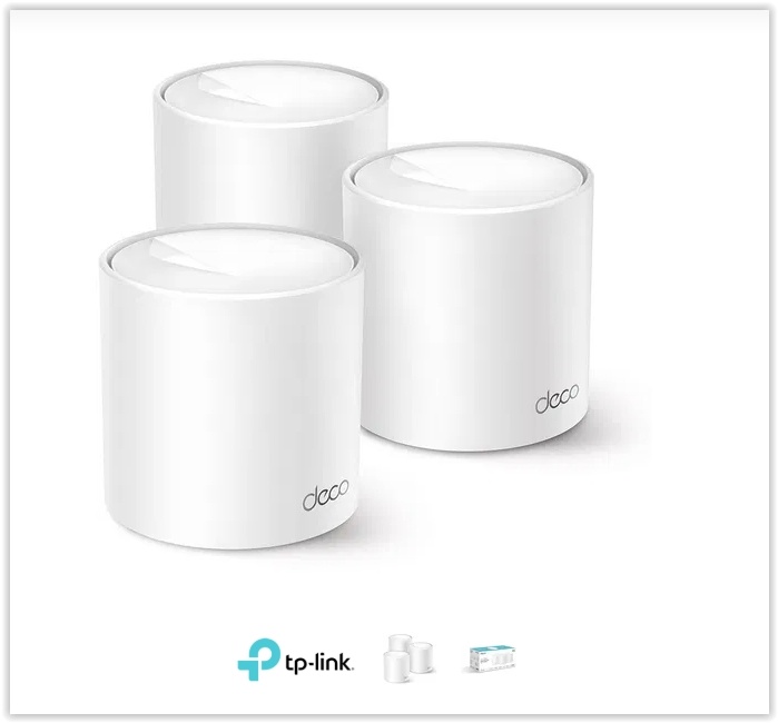 Predám TP-Link Deco X10 AX1500 Mesh,3-pack