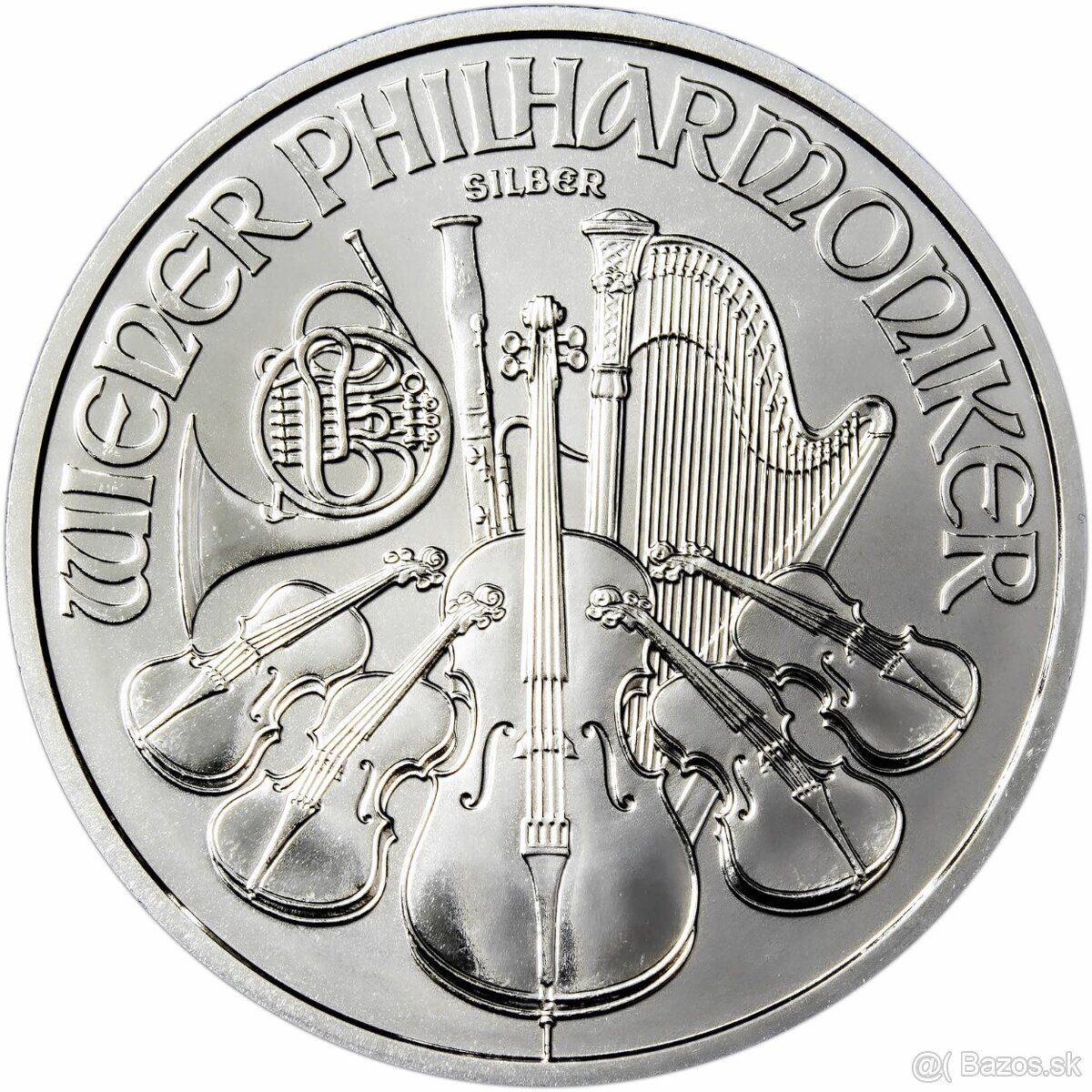 Wiener Philharmoniker Strieborné mince roč. 2020