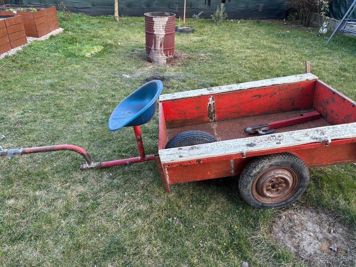 Vlečka za Agzat / Vari - kombi motor