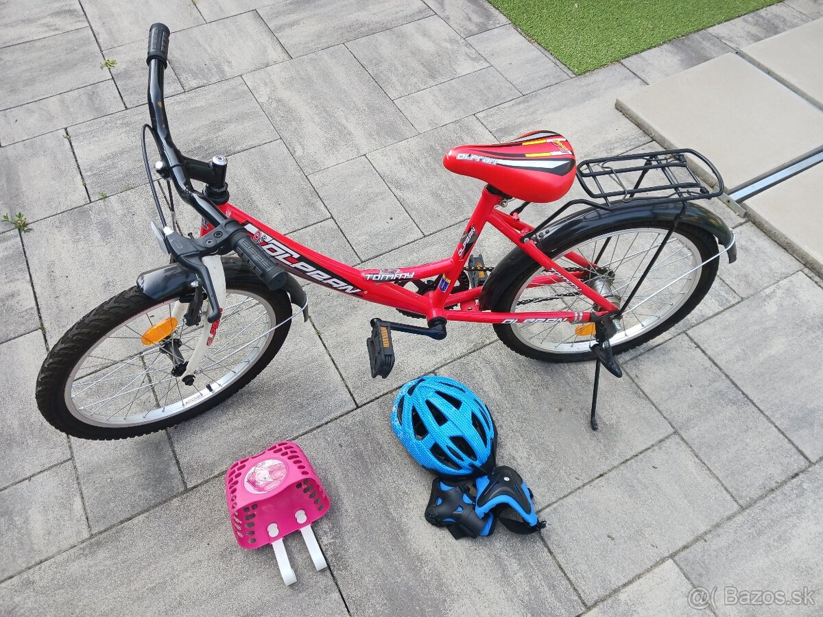 Detský bicykel OLPRAN 20 S PRILBOU 60EUR. BA II.