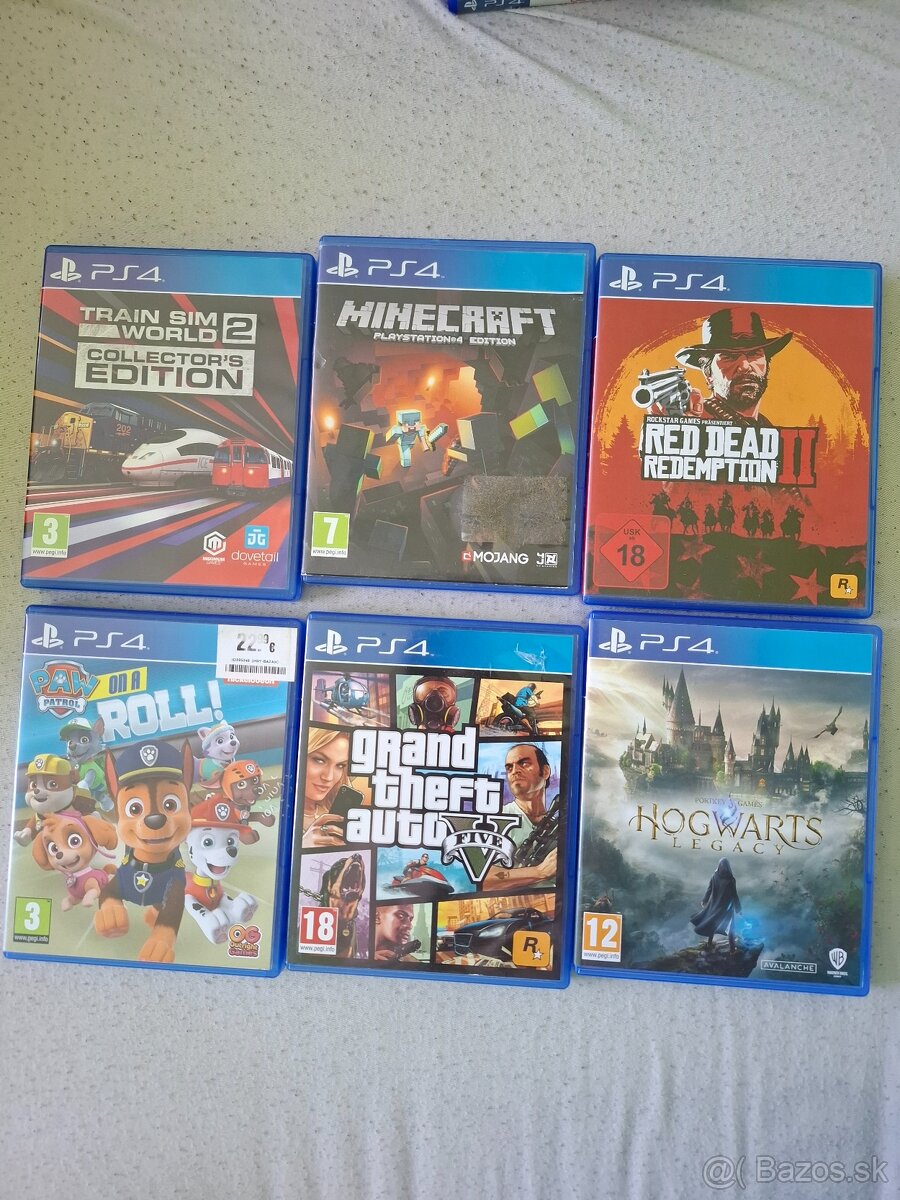 Hry na playstation 4