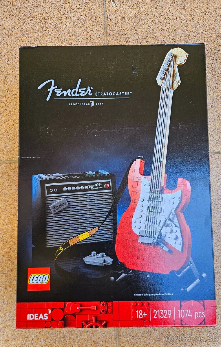 LEGO 21329 Fender gitara