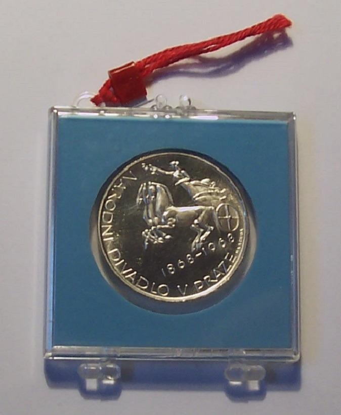 10 Kčs 1968 - Národné divadlo proof