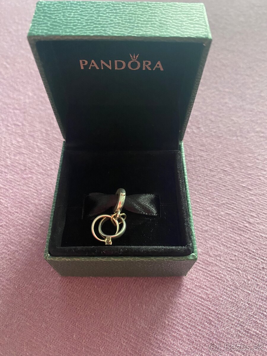 Pandora privesok Snubne prstene