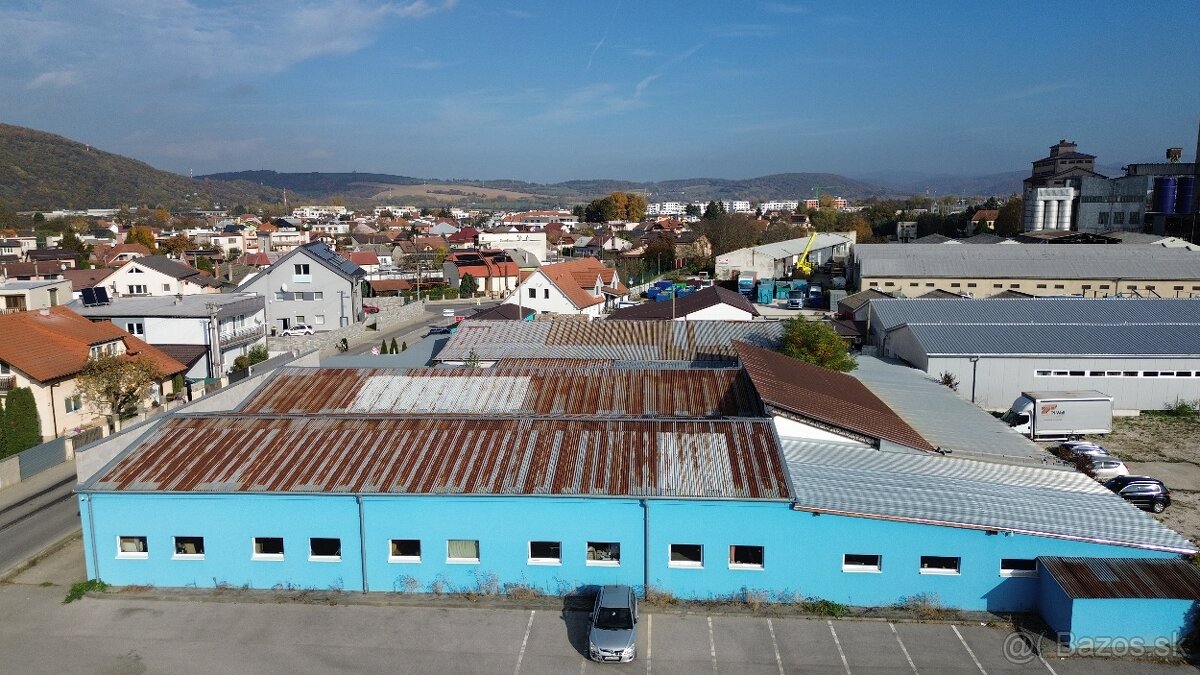 Opakovaná dražba výrobnej haly so skladovými prie v Trenčíne