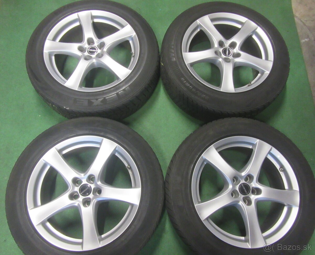 R18 Zimná sada BORBET rozteč 5x114,3 225/60R18 NEXEN