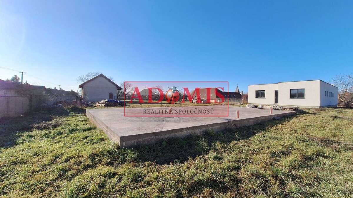 ADOMIS - predáme novostavbu a základ.platňu na ďaľší dom 943