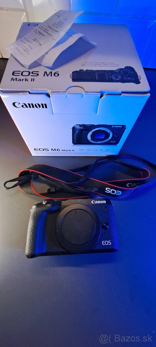 Predám fototechniku - Canon M6 Mark II