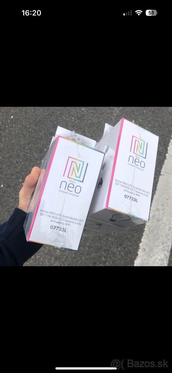 LED žiarovky Immax Neo Lite