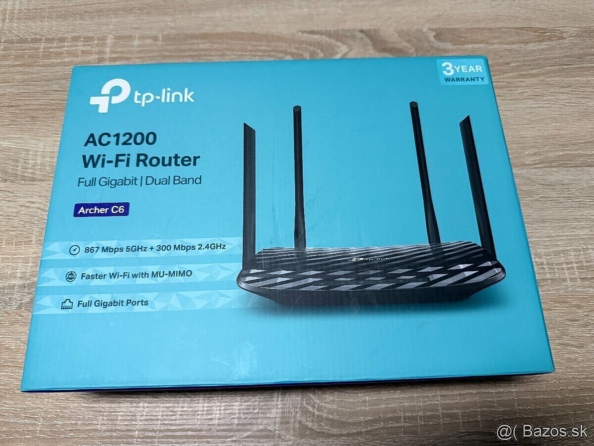 WIFI router TP-link Archer C6 AC1200