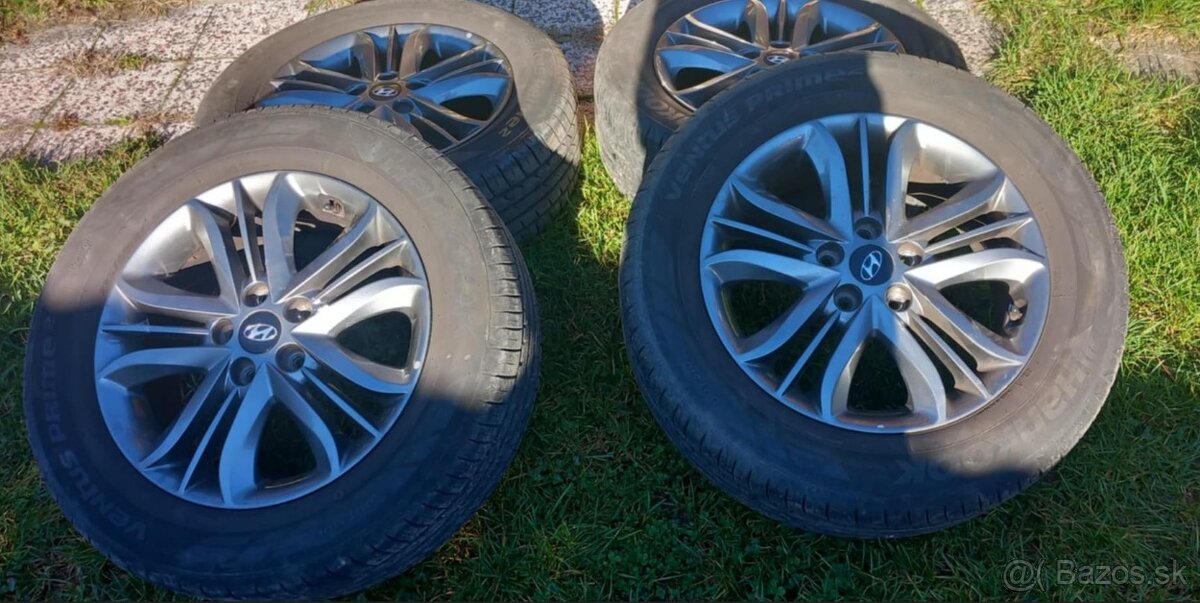 Pneumatiky + disky Hyundai Tuscon