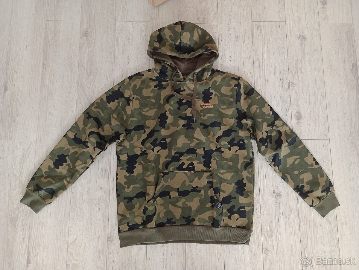 mikina BANK BOUND -nova, rybarske veci.,blinkre,nastrahy...