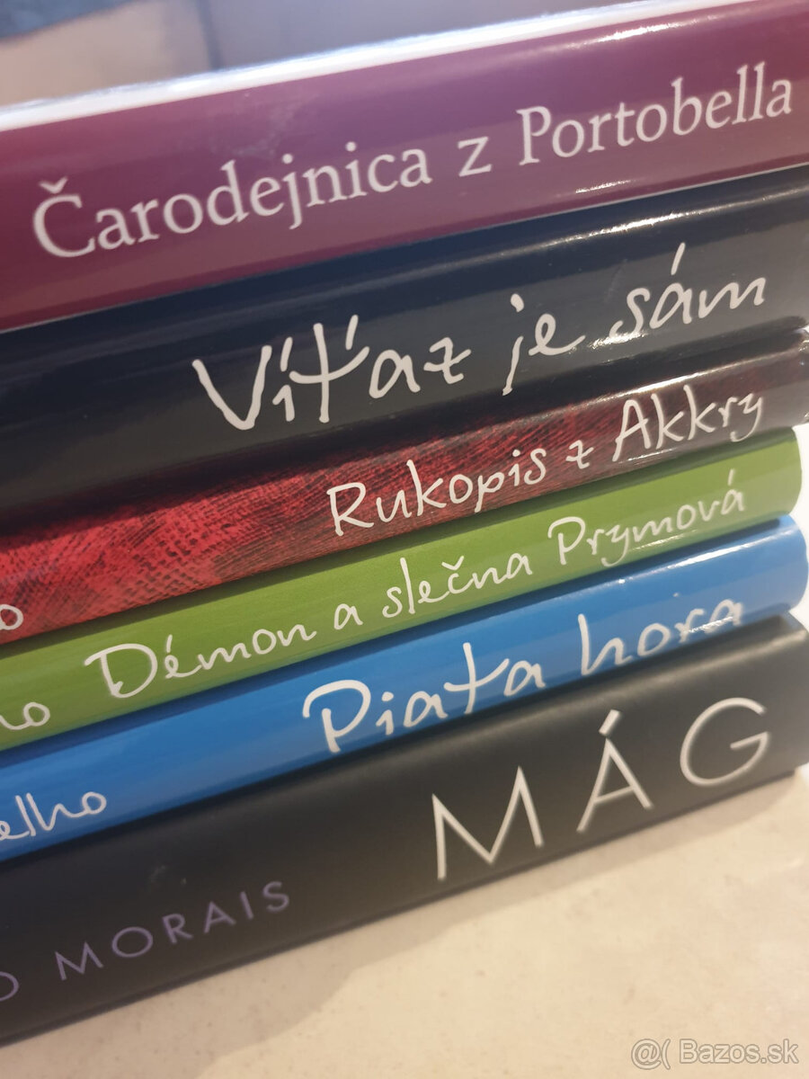 Paulo Coelho  -  6 kníh   ako nove