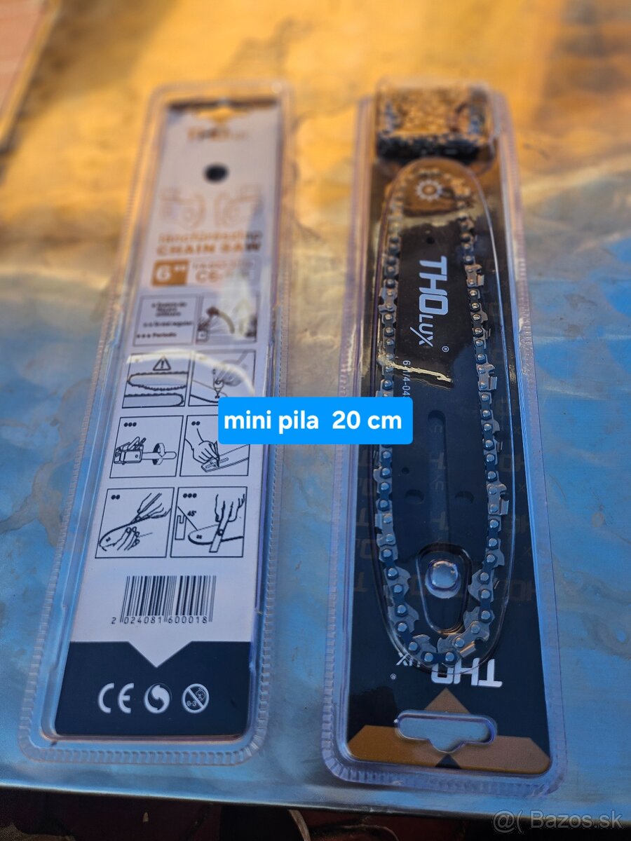 Náhradné pílové reťaze, 2 kusy + lišta