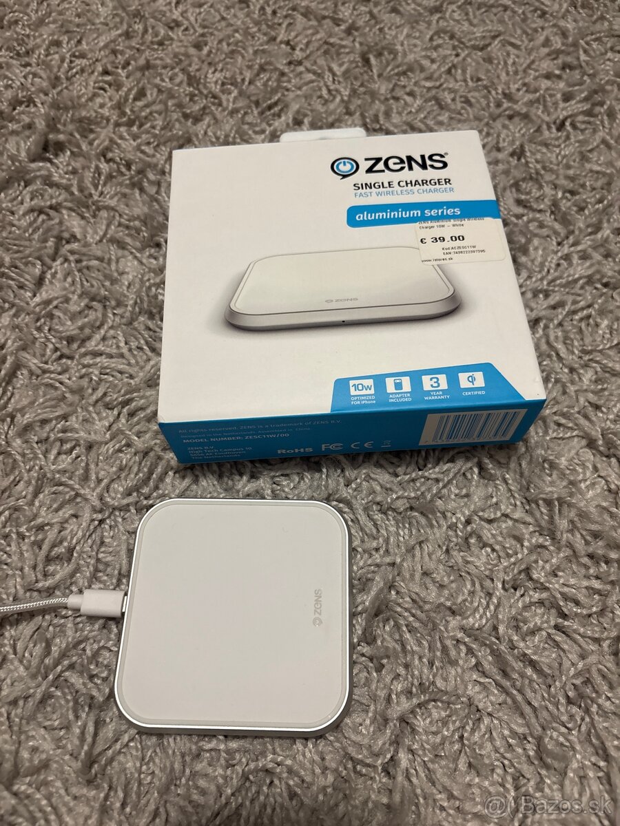 Bezdrôtová nabíjačka ZENS