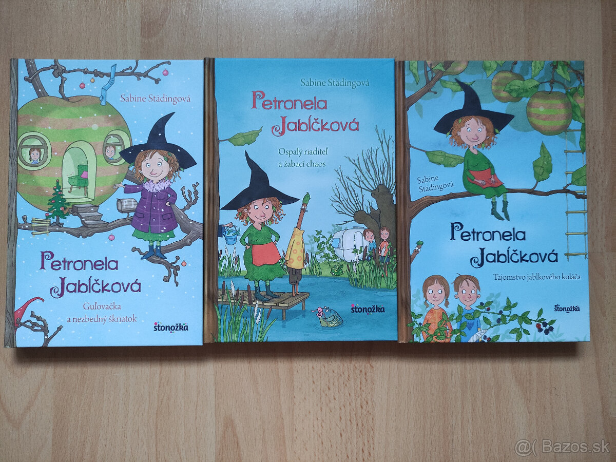 Sada kníh - Petronela Jabĺčková - 1,2,3