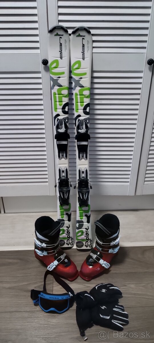 Detské lyže ELAN 120cm set