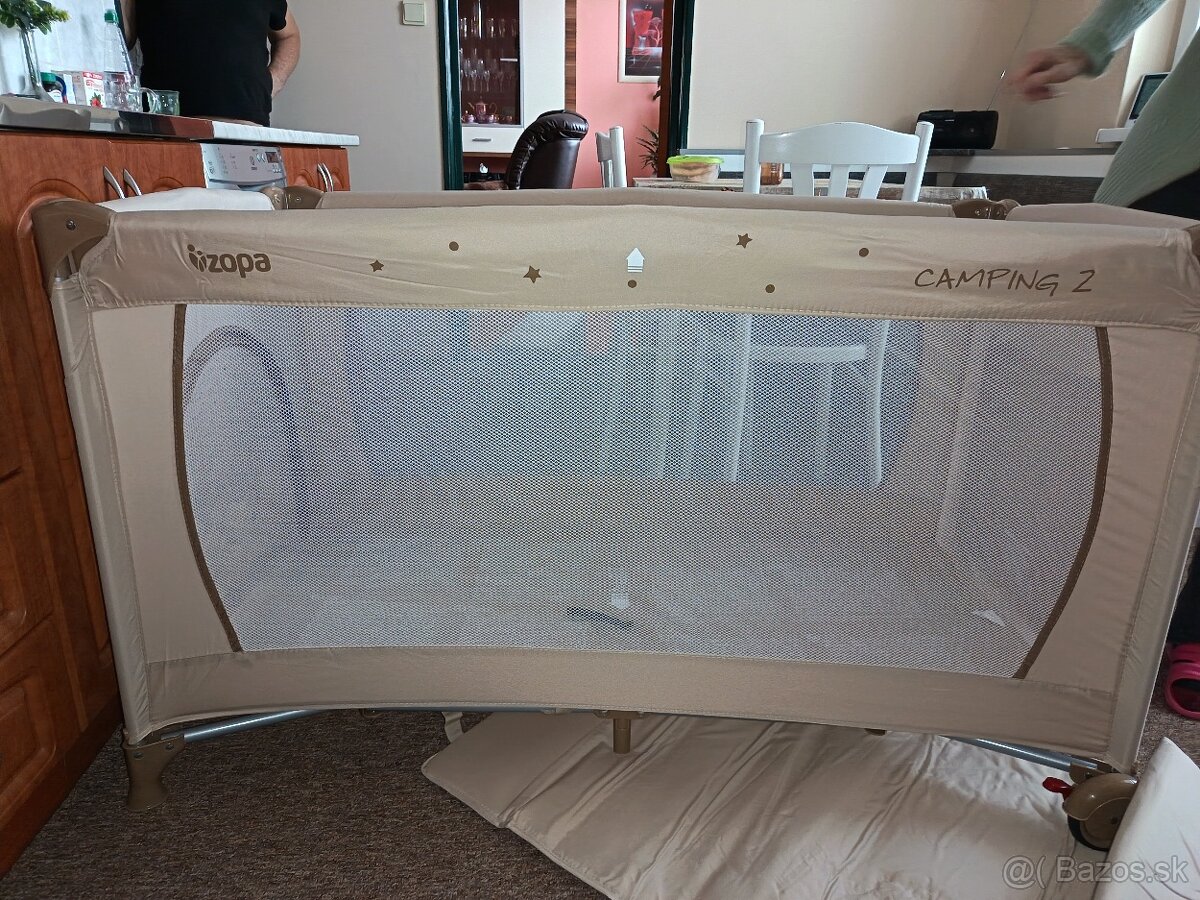 Cestovná postielka s matracom