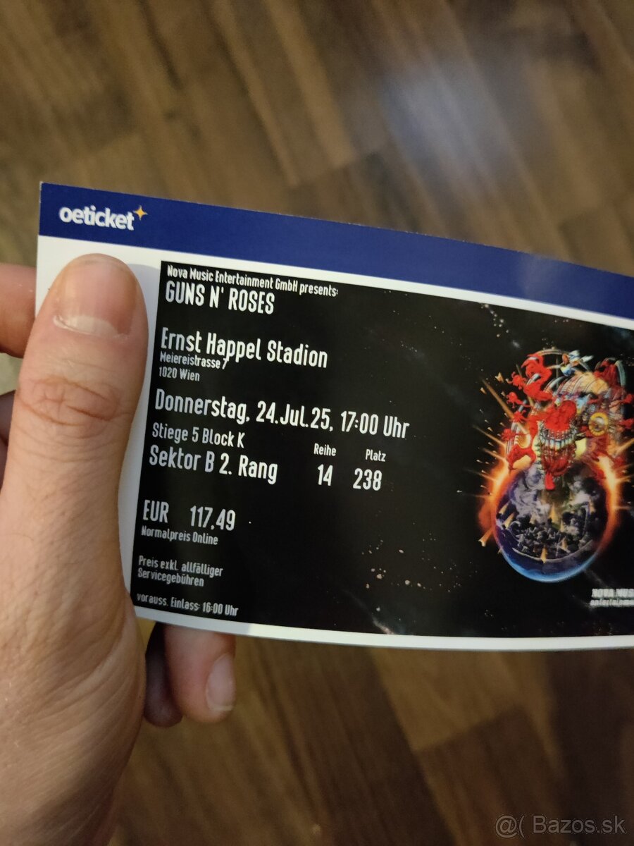 Guns N' Roses 2025 Wien