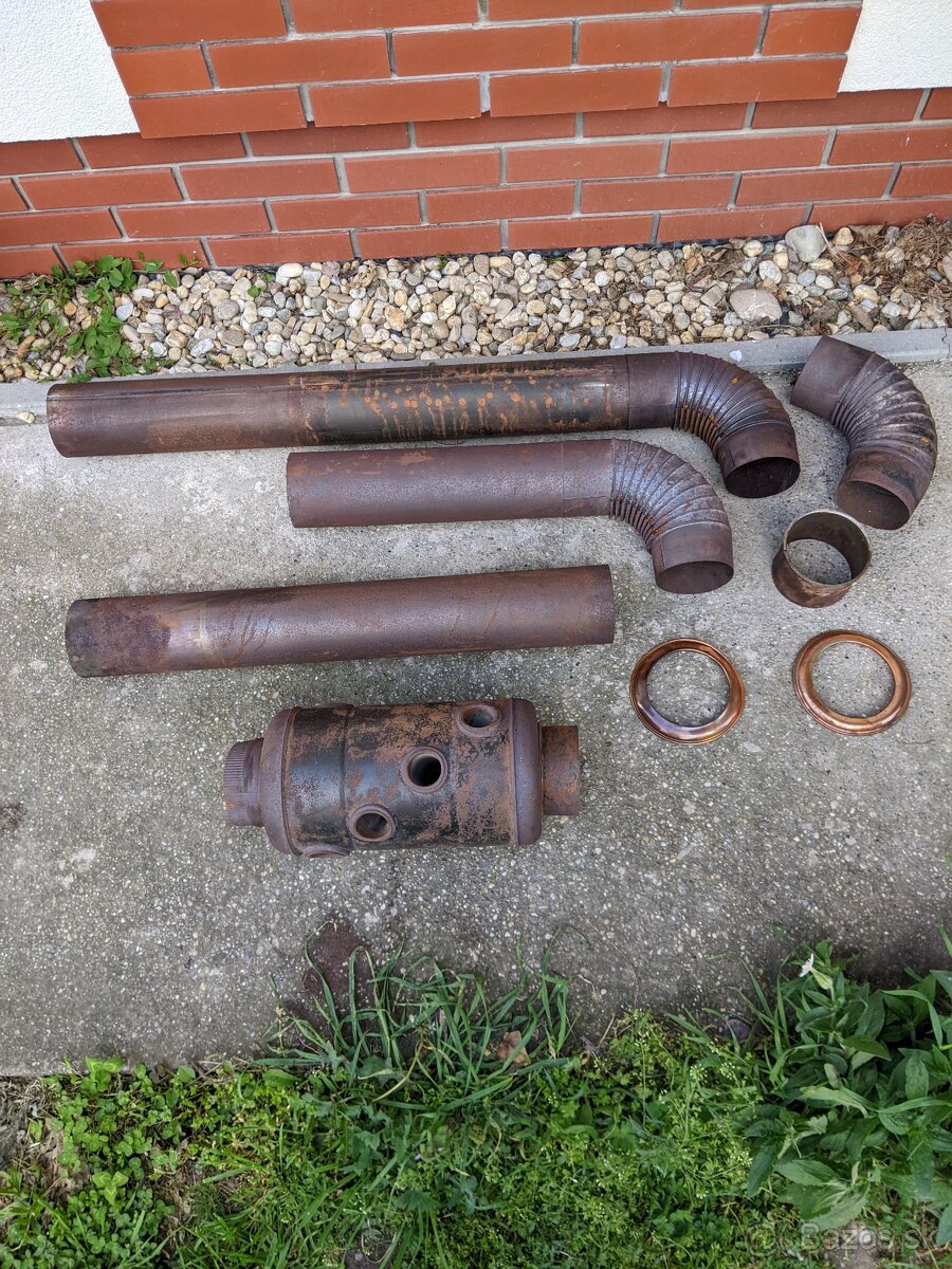 Tenkostenny Dymovod 118mm spolu s výmenníkom