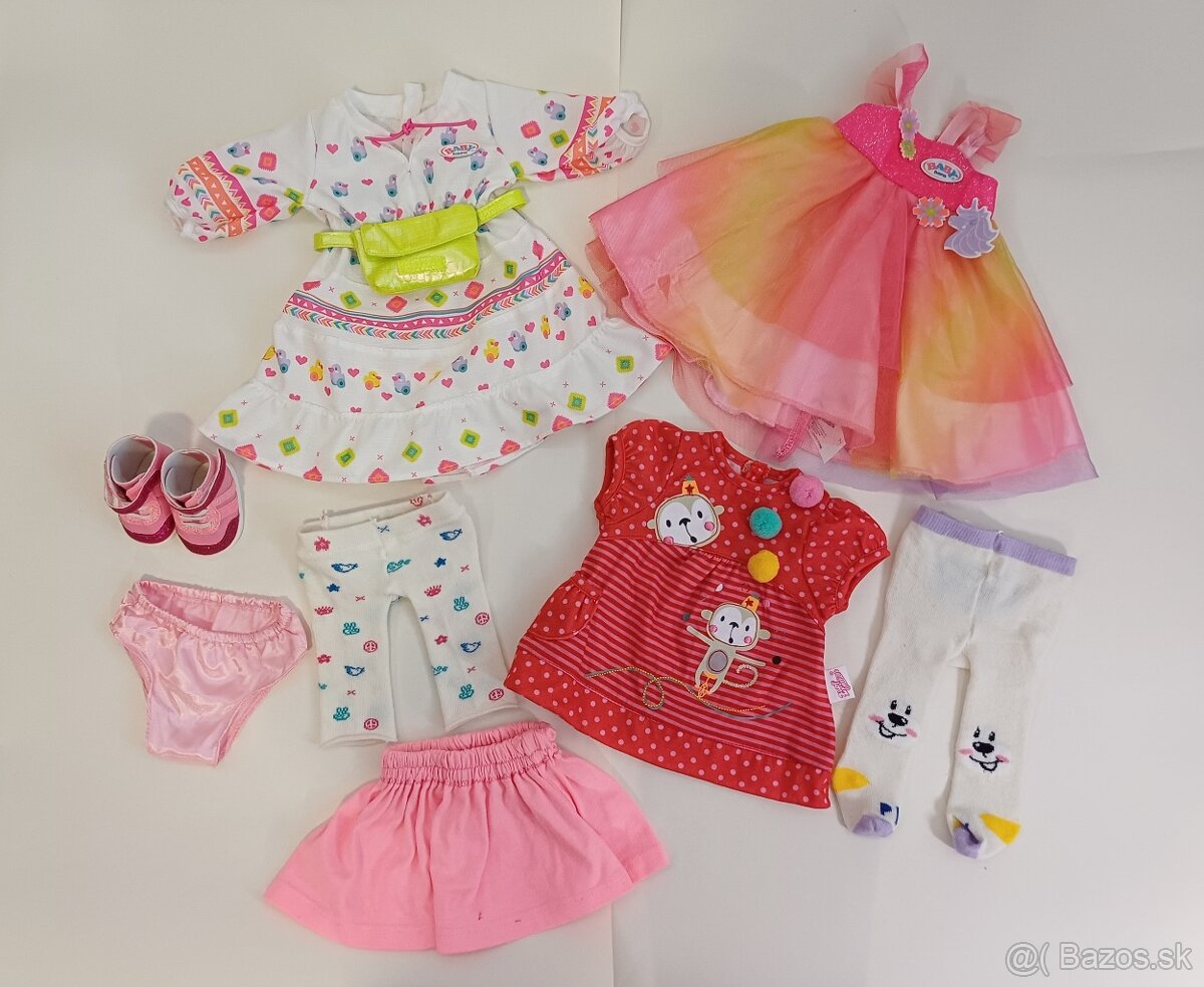 Oblecenie pre babiku Baby Born s vyskou 39-43 cm - C