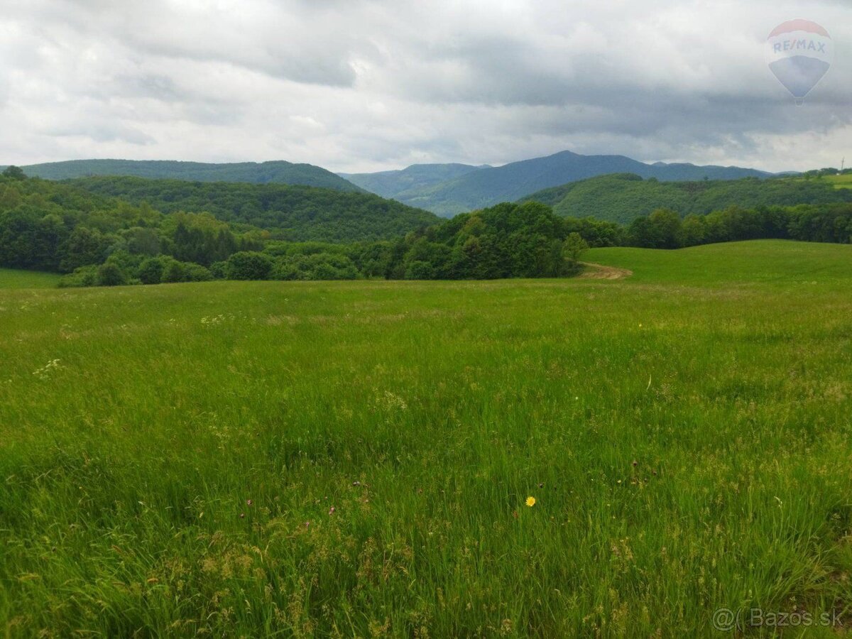 Znížená cena - Predaj pozemku 4708 m2, Budička pri Zvolene
