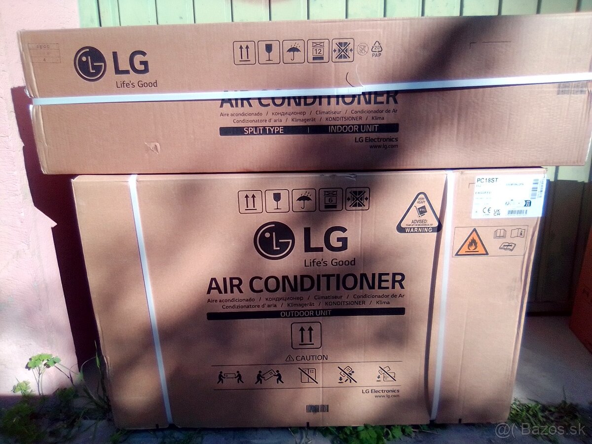 Predam novu klimatizaciu LG PC18ST vykon5 kw cena 890€