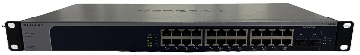 Netgear XS724EM — 24-Port 10-Gigabit