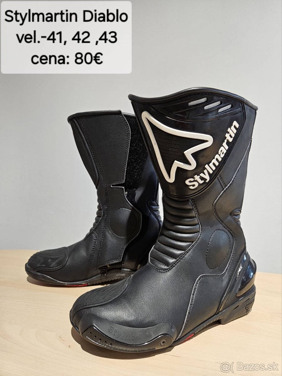 Stylmartin, motočižmy