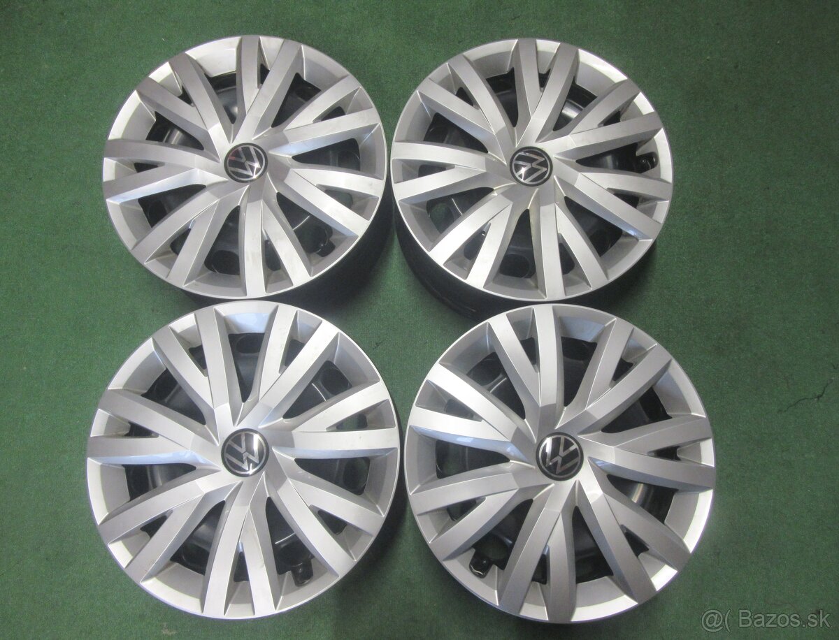 R16 plechové disky + puklice volkswagen rozteč 5x112